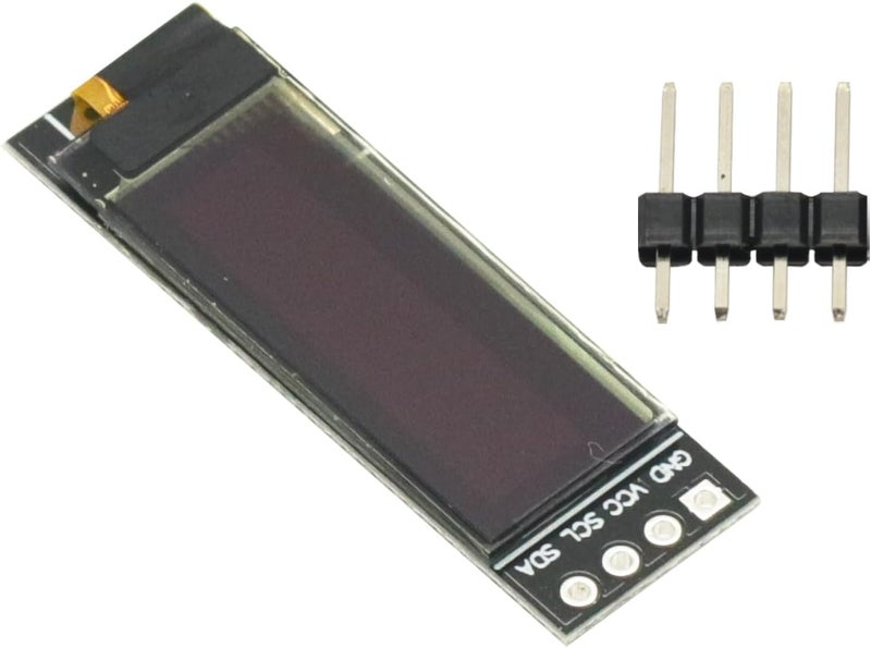 GODIYMODULES 2Pcs 0.91 Inch OLED Screen 128x32 IIC I2C Screen White LCD OLED Display DIY SSD1306 OLED Display Module DC 3.3V 5V for Arduino Display PIC AVR STM32 - Image 5
